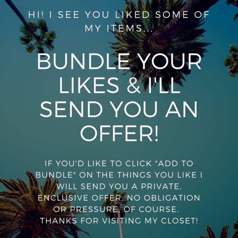 I love offers!!!